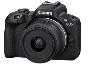 Canon EOS R50 Mirrorless Camera with 18-45mm Lens