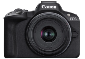 Canon EOS R50 Mirrorless Camera with 18-45mm Lens
