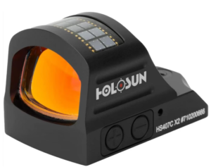 Holosun HS407C-X2 2 MOA Dot Red Dot Sight