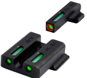 TruGlo TFX Pro Tritium + Fiber-Optic Sight Set